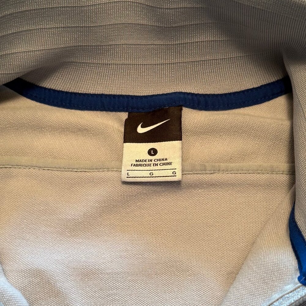 NIKE FC Barcelona Track Jacket in Large with Reflective Sleeve 2012/2013 - Picture 5 of 7